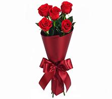 Букет 5 Красных роз Эдлесс Лав в Калангуй
