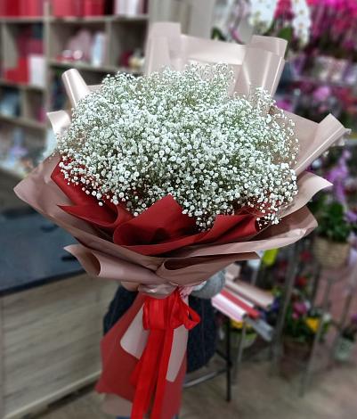 Букет цветов из: Гипсофила в Калангуй