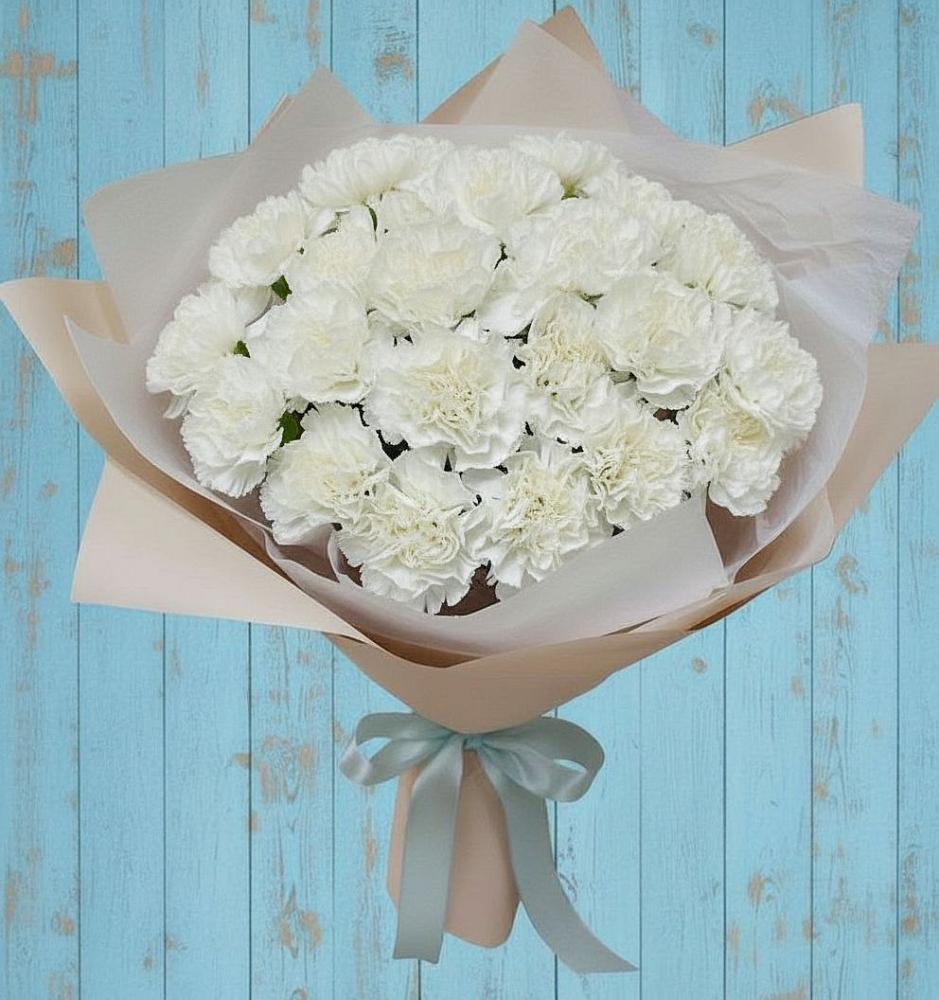 Букет цветов из: Гвоздики в Калангуй