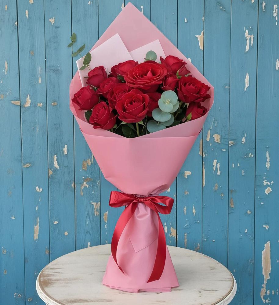 Букет цветов из: Розы в Калангуй