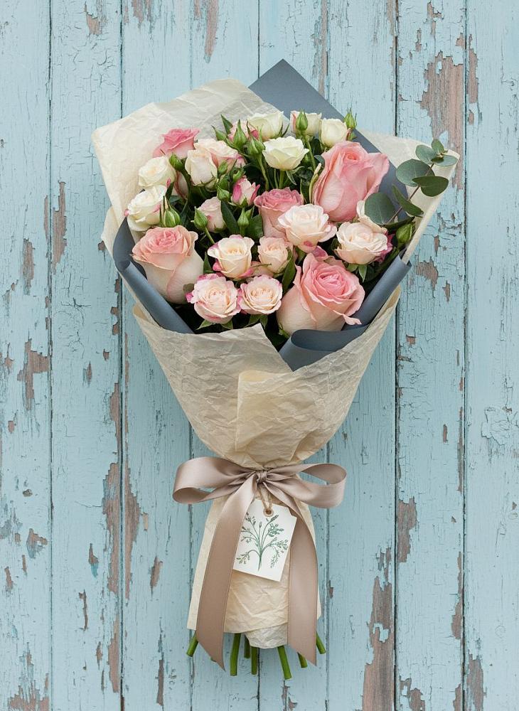 Букет цветов из: Розы в Калангуй