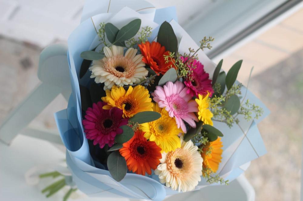 Букет цветов из: Герберы в Калангуй