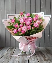 Букет Розовый кустик #REPLACE_PRED# Калангуй