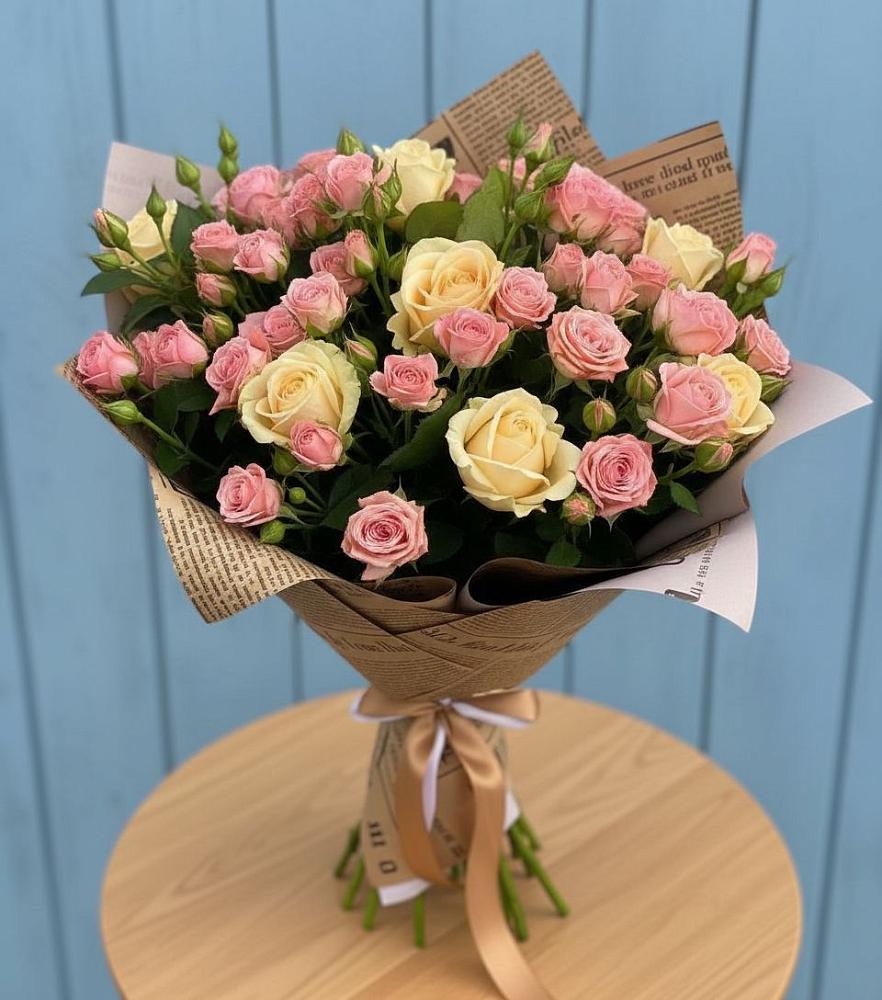 Букет цветов из: Розы в Калангуй