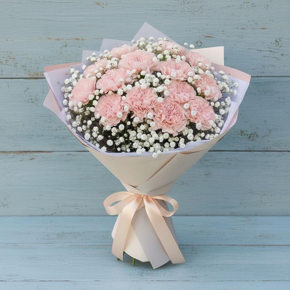 Букет цветов из: Гвоздики в Калангуй