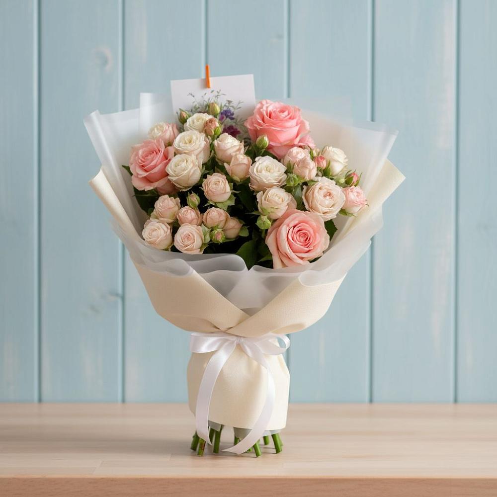 Букет цветов из: Розы в Калангуй