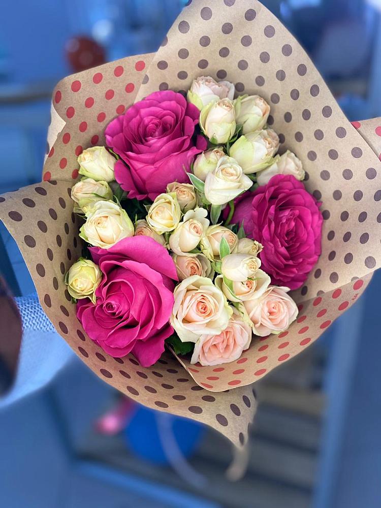 Букет цветов из: Розы в Калангуй