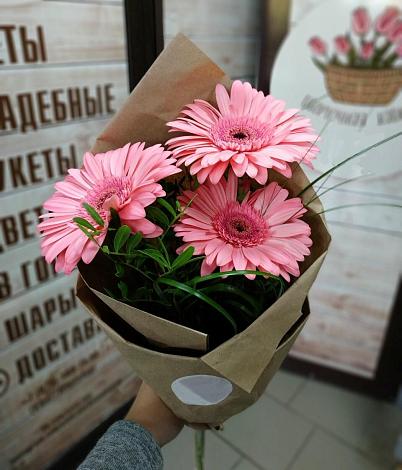 Букет цветов из: Герберы в Калангуй