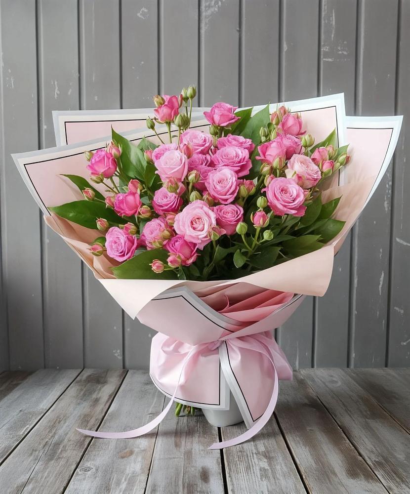 Букет Розовый кустик в Калангуй