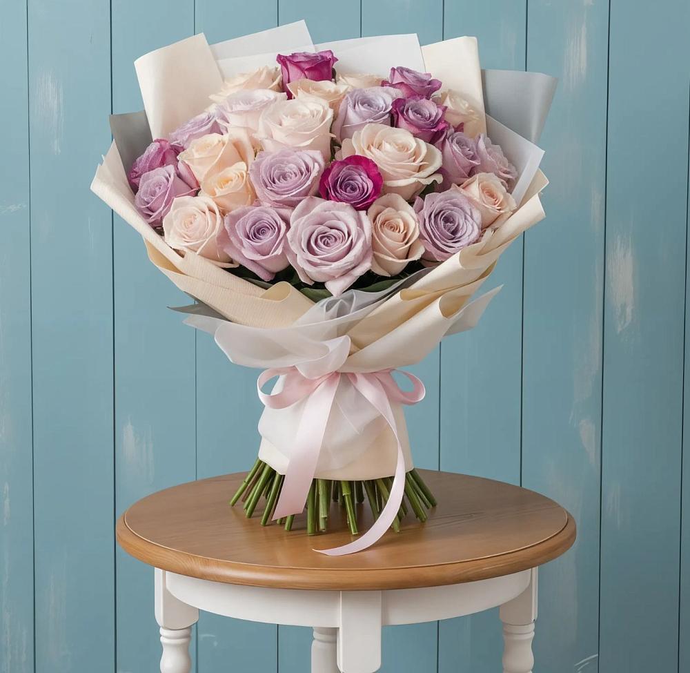 Букет цветов из: Розы в Калангуй