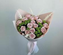 Букет цветов из:  Розы и Хризантемы #REPLACE_PRED# Калангуй