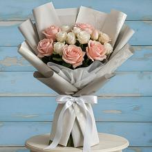 Букет цветов из:  Розы в Калангуй