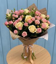 Букет цветов из:  Розы в Калангуй