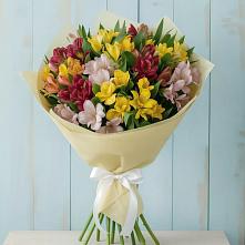 Букет цветов из:  Альстромерии #REPLACE_PRED# Калангуй