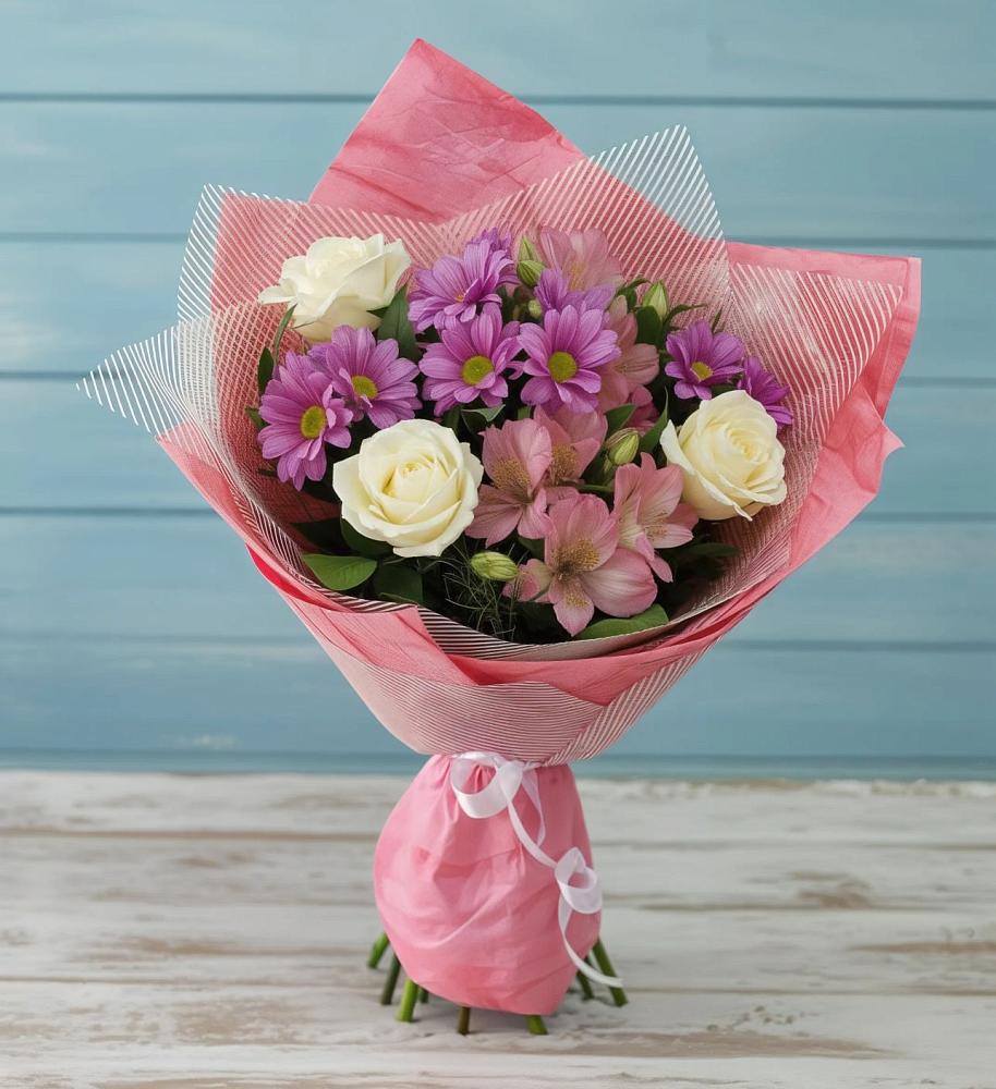 Букет цветов из: Герберы в Калангуй