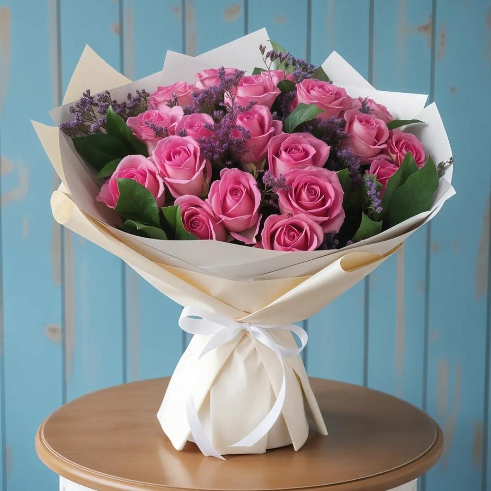 Букет цветов из: Розы в Калангуй