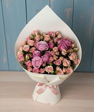 Букет цветов из:  Розы #REPLACE_PRED# Калангуй